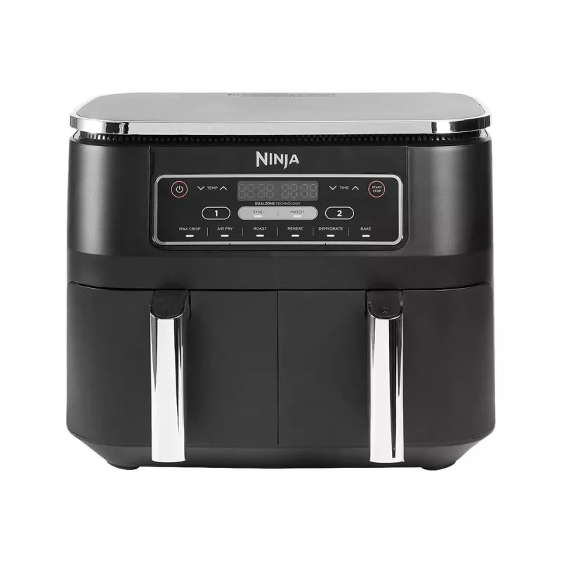 Ninja AF300 Double 7,6 L Eraldiseisev 1690 W Kuumõhufritüür Must