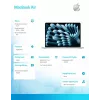 MacBook Air 13,6 tolli: M4 10/10, 16GB, 512GB, 35W - Taevasinine - MC6T4ZE/A/P1/D1
