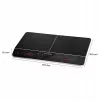 PROFI COOK PC-DKI 1067 induktsioonpliit, 3500W, 2 küpsetustsooni, must