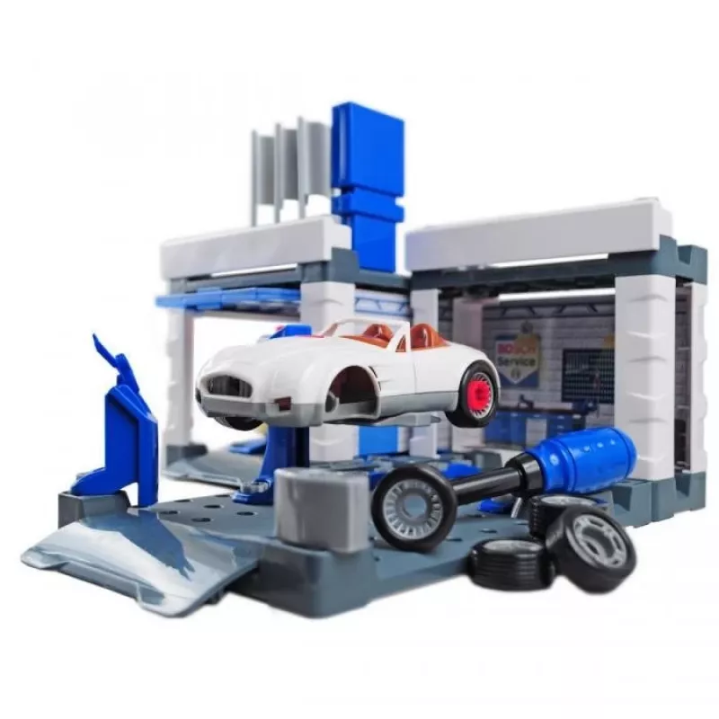 Bosch teenindusjaam autoga ja autopesulaga