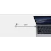 USB USB-C 2-in-1 kaabel Orsen S8, 5A, 1,5 m (kiirlaadimine/andmeedastus)