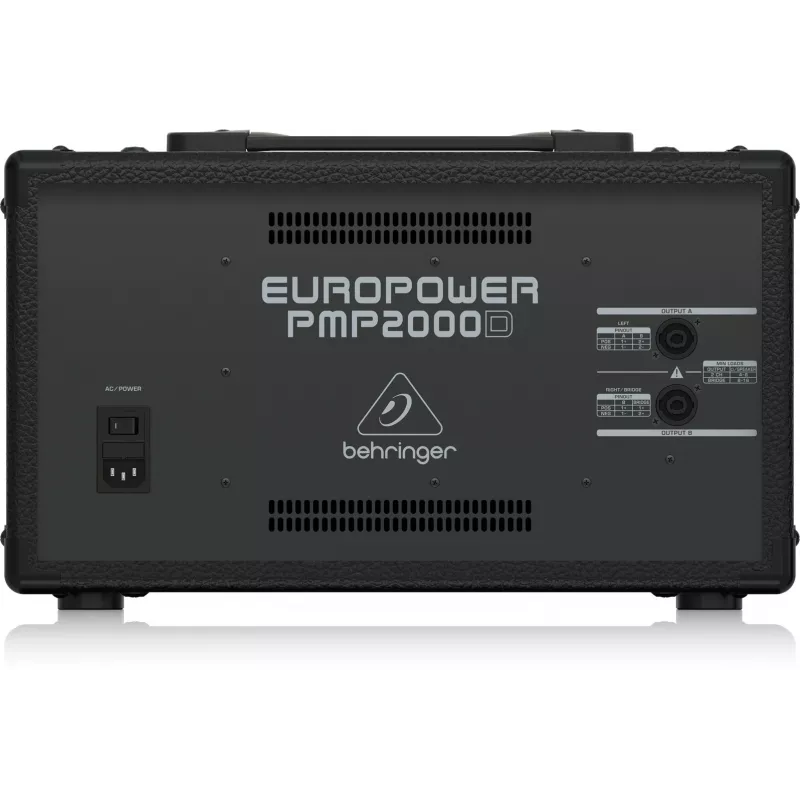 Behringer PMP2000D helimikser 14 kanaliga 2000 W Must