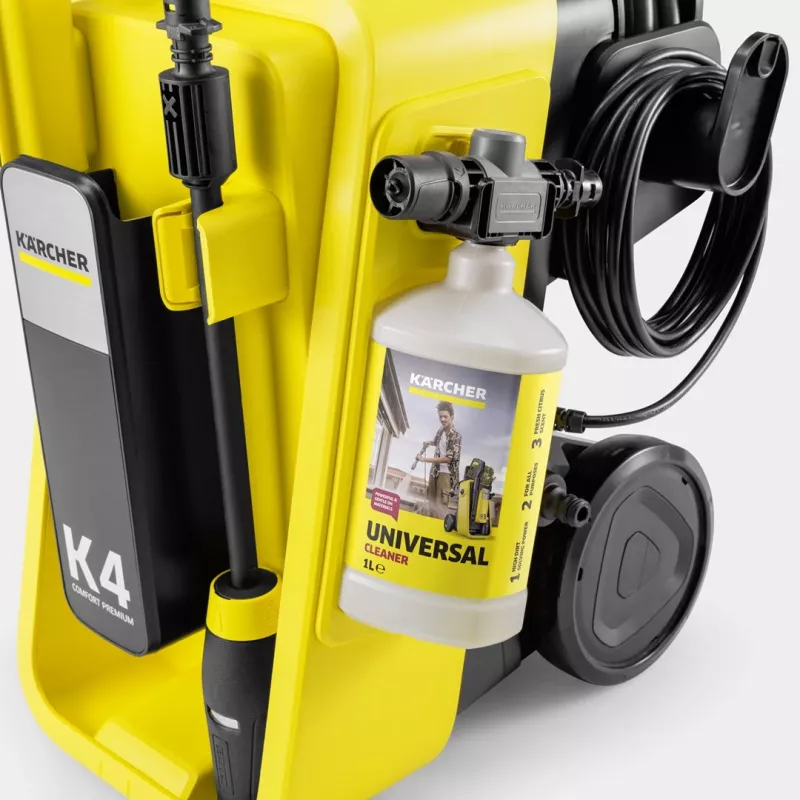 Kärcher K 4 Comfort Premium survepesur Seisev Elektriline 420 l/h Kollane
