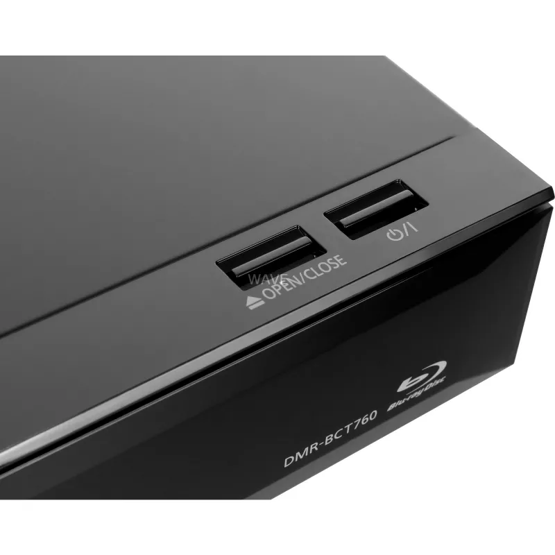 Panasonic DMR-BCT760 - 3D Blu-ray salvestaja TV-tuuneri ja HDD-ga - ülesskaleerimine - Ethernet, Wi-Fi (DMR-BCT760AG)