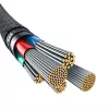 Baseus Purunematu USB C–iP kaabel 2 m 20 W Must