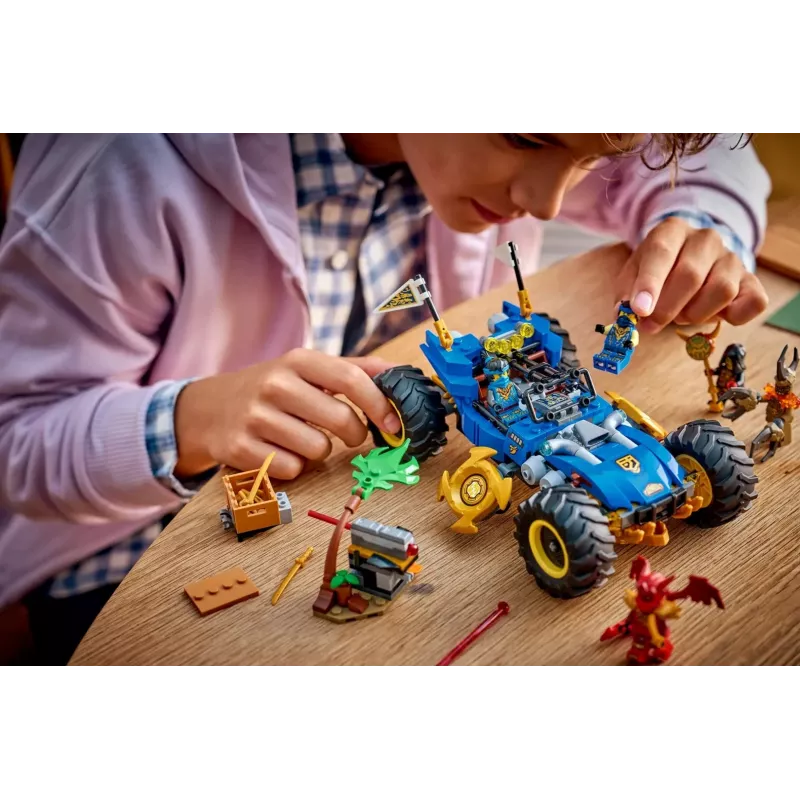 LEGO NINJAGO 71856 Jay muunduv auto