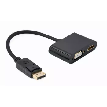 DisplayPorti kaabel Gembird A-DPM-HDMIFVGAF-01 0,1 m Must