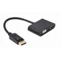 DisplayPorti kaabel Gembird A-DPM-HDMIFVGAF-01 0,1 m Must