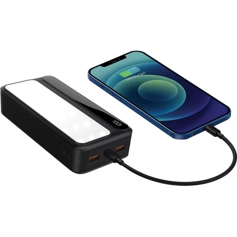 Kaasaskantav akupank P20 LCDPD LAMP 20000mAh
