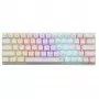 Mehaaniline klaviatuur White Shark Wakizashi-2 US Red Switch, Tenkeyless/US paigutus, valge