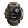 Garmin Instinct 2X Solar Tactical Edition 2,79 cm (1,1) MIP 50 mm Digitaalne 176 x 176 pikslit Puuteekraan Roheline GPS (satelliit)