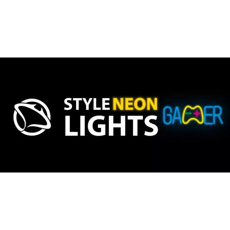 LED-neoonvalgusti MANTA SNL62MT GAMER RGB Colour Changing - RGB-mänguriba valgusti
