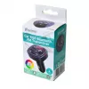 FM-saatja VAKOSS TC-B439K Bluetooth USB, 87,5–108 MHz, microSD/USB taasesitus, 5V/3,1A väljund, RGB-ekraan
