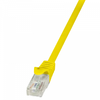 Võrgukaabel LogiLink 1m RJ-45 Cat5e kollane