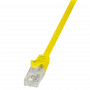 Võrgukaabel LogiLink 1m RJ-45 Cat5e kollane