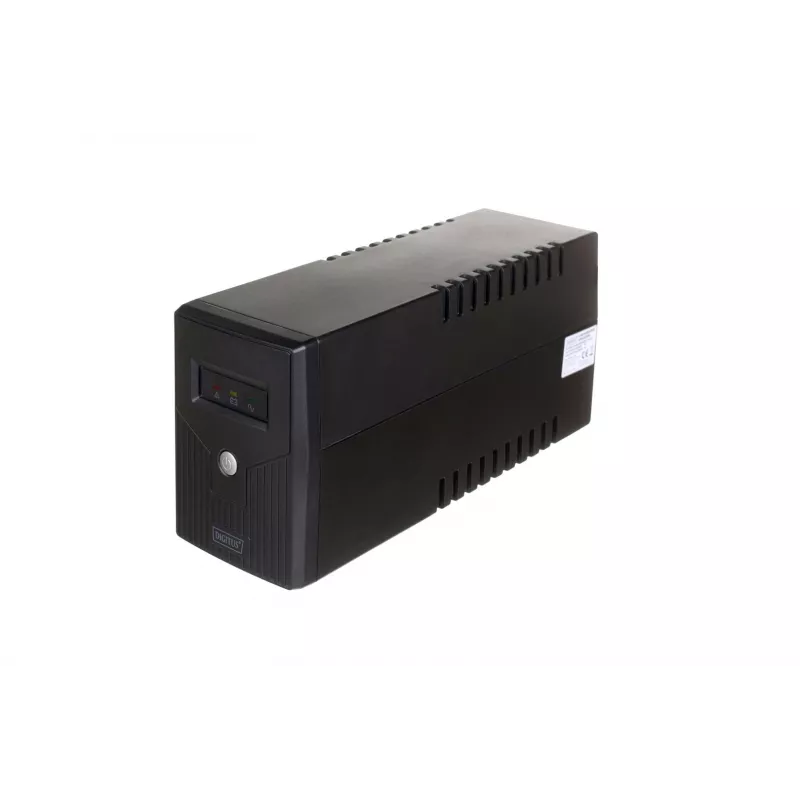 Katkematu toiteallikas DIGITUS Line-Interactive DN-170064-B 800 VA (480 W), AVR, LCD, torn, 2 vahelduvvoolu pistikupesa, tüüp F