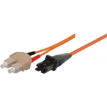 Tecline exertis Connect – ühenduskaabel – SC mitmerežiimiline (M) MT-RJ mitmerežiimilisele (M) – 7,5 m – fiiberoptiline – 50/125 mikromeetrit – OM2 – oranž (75007)