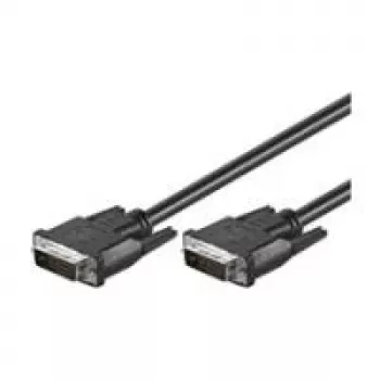 Wentronic Goobay DVI-D FullHD kaabel Dual Link, must, 2 m - DVI-D-pistik Dual-Link (24+1-Pin) > DVI-D-pistik Dual-Link (24+1-Pin) (50851)