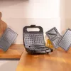 Cecotec võileivagrill | Rock’nToast 4in1 | 1000 W | Plaatide arv 4 | Must
