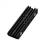 Õhkjahutus SAVIO M.2 NVMe 2280 AK-60 must jahutusradiaator 22x80 mm SSD-le