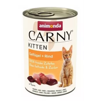 ANIMONDA Carny Kitten veis- ja linnulihaga - märg kassitoit - 400g