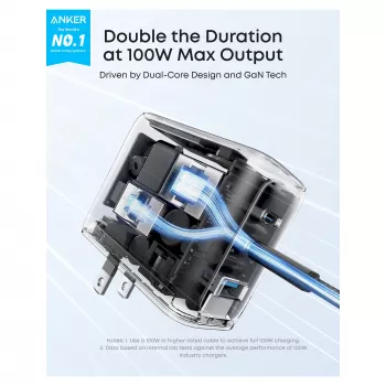 Anker B121BGZ1 toiteadapter Hall