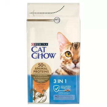 Purina CAT CHOW kasside kuivtoit 1.5 kg täiskasvanud kalkun