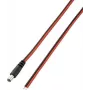 VOLTCRAFT madalpinge ühenduskaabel madalpinge pistik - 5.5 mm 2.5 mm 1 tk (VC-10906535)