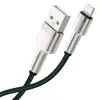 USB-A to Lightning kaabel Baseus 1 m, roheline
