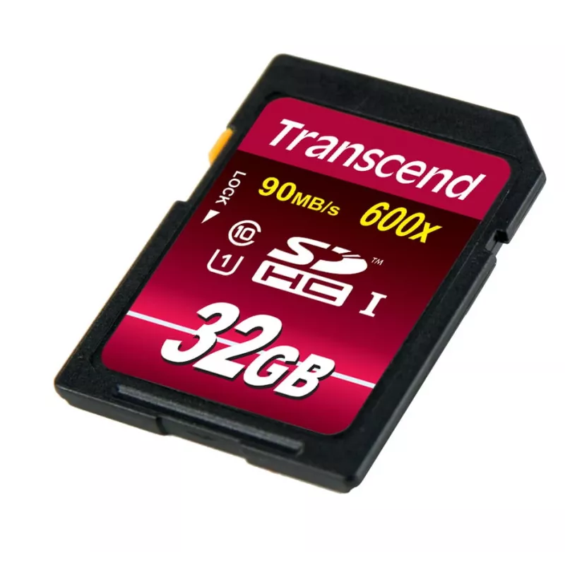 Välkmälu Transcend 32GB SDHC UHS-I 600x TS32GSDHC10U1