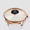 Hübriid-nutikell Withings ScanWatch Light Gold Valge