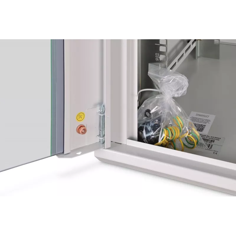 Seinale paigaldatav korpus DIGITUS Dynamic-N 12U 600x600 mm IP20, võtmelukk, kaabeldushaldus, monteerimata