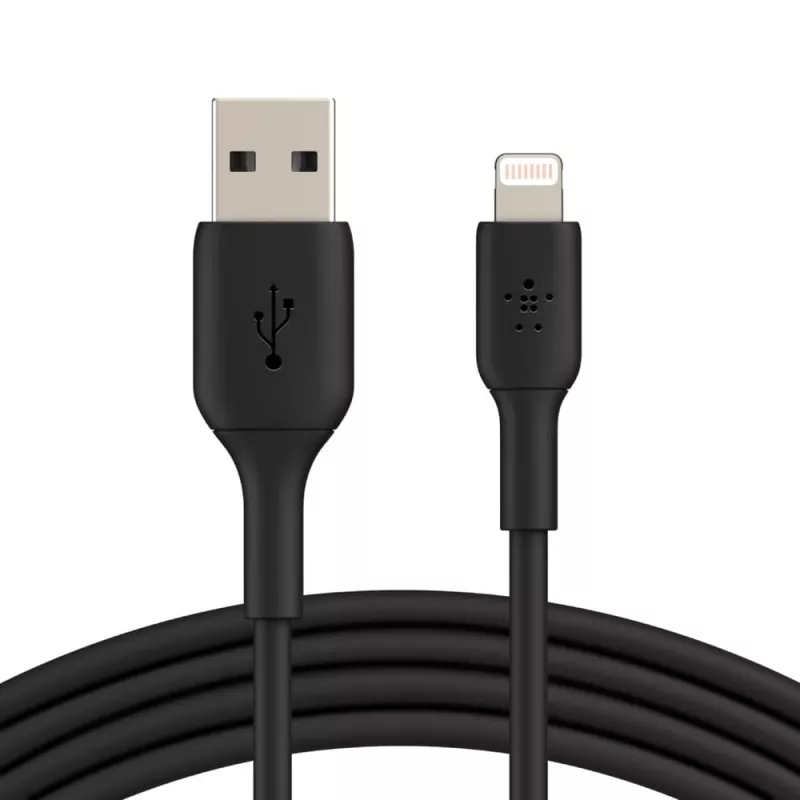 BELKIN PVC USB KAABEL USB-A - LIGHTNING, 1M, MUST