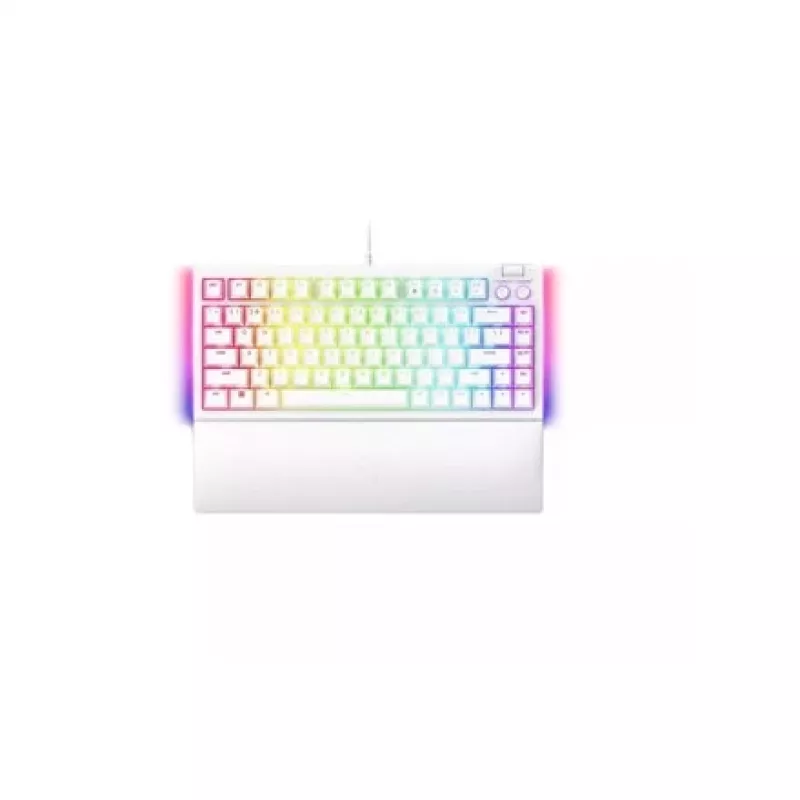 Mehaaniline mänguriklaviatuur Razer MustWidow V4 75% USB QWERTY USA inglise valge