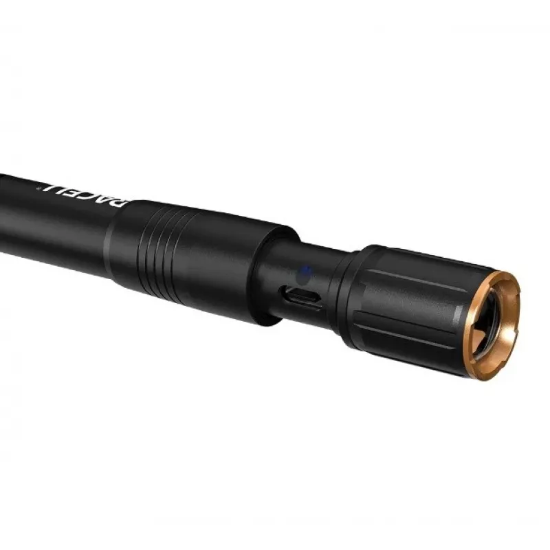 Duracell DF400R kinkekarbiga taskulamp, must