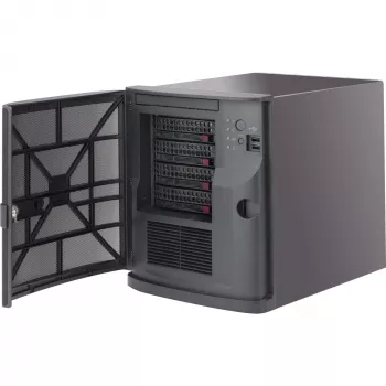 Super Micro Supermicro SC721 TQ-350B - Torn - Mini-ITX 350 W (ATX) - Must - USB (CSE-721TQ-350B)