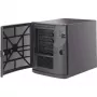 Super Micro Supermicro SC721 TQ-350B - Torn - Mini-ITX 350 W (ATX) - Must - USB (CSE-721TQ-350B)