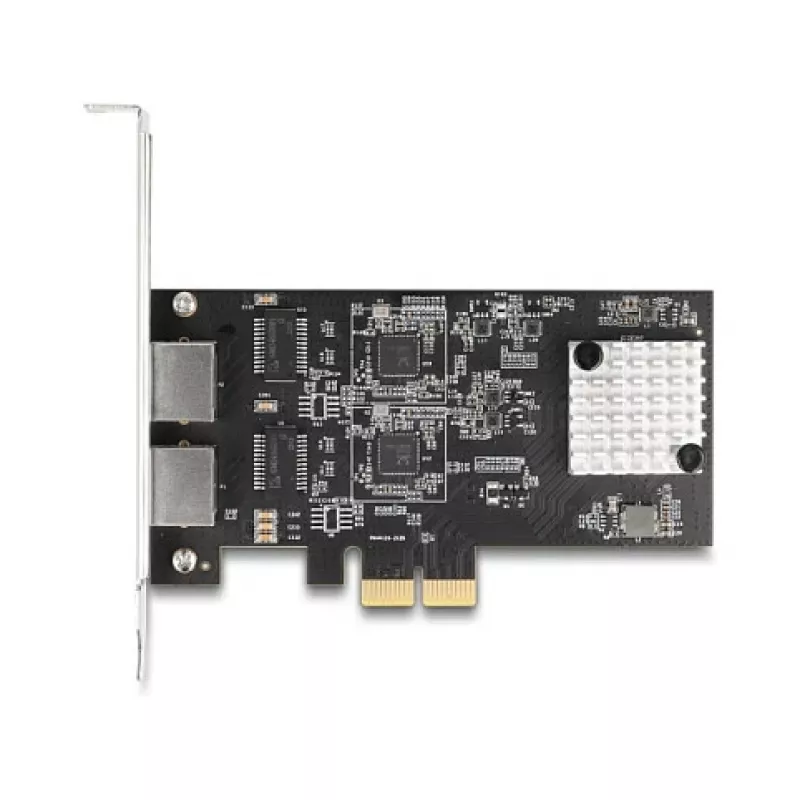 DeLOCK 81261 PCI Express x2 võrgukaart, 2 x RJ45 5 Gigabit LAN