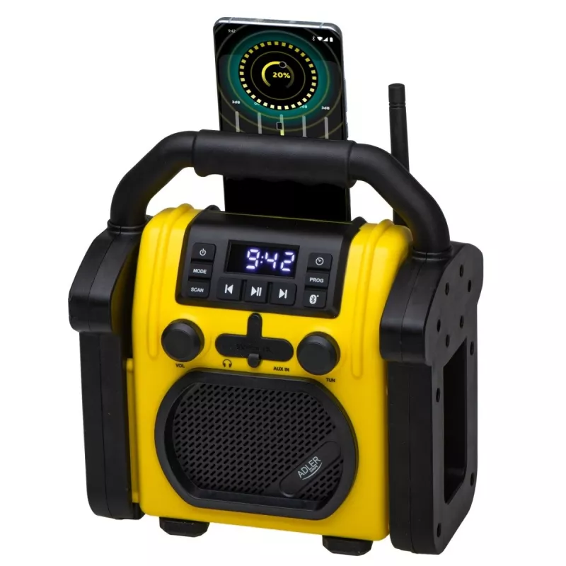 Tööplatsi raadio Bluetoothiga - IPX 54 Adler Adler