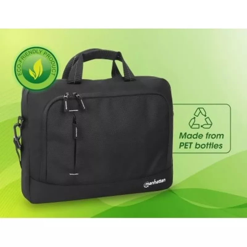 Messenger kott Manhattan Helsinki Eco Friendly 14,1-tolline polsterdatud pesaga