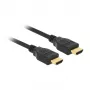 HDMI-kaabel DeLOCK 84713 1m tüüp A isane isasele must