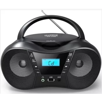 Raadiomängija CD LILA2 USB/BT must