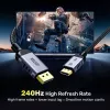 DisplayPort kaabel Unitek C1626GY01-1.5M — 1.5 m, DisplayPort 2.1, isane-isasele, 360 Hz, 15360×8640, hall