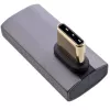 InLine USB4 adapter, USB-C pistik/pesa vertikaalne parem-/vasaknurkne, alumiinium, hall