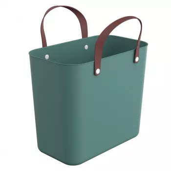 Kott rotho Albula roheline 25 L taaskasutatud plastik, 340×235×400 mm, max koormus 40 kg