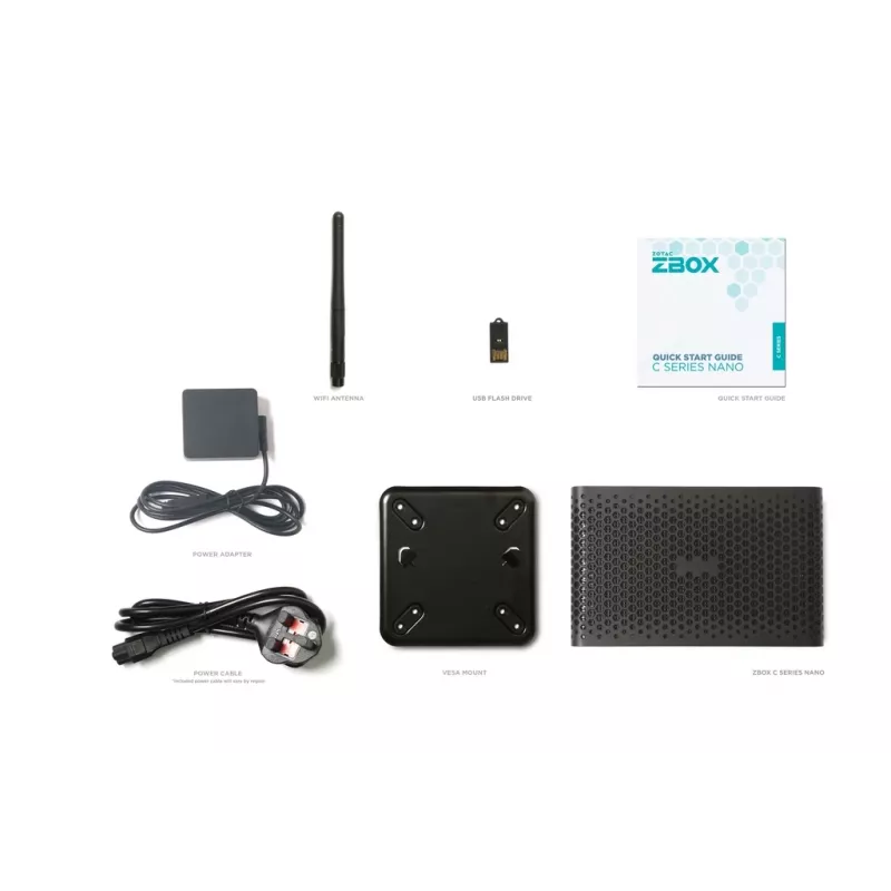 Tööjaama barebone Zotac ZBOX CI629 NANO i3-1315U 64GB SSD HDD