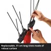 Einhell GE-FS 18/53 Li-Solo must punane plastik 530mm 182cm