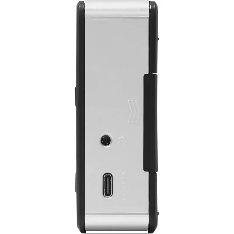 Kaasaskantav raadio TECHNISAT DIGITRADIO 1 A — DAB+/FM, OLED-ekraan, USB-C, 3,5 mm kõrvaklappide pesa, 1 W, must/hõbedane