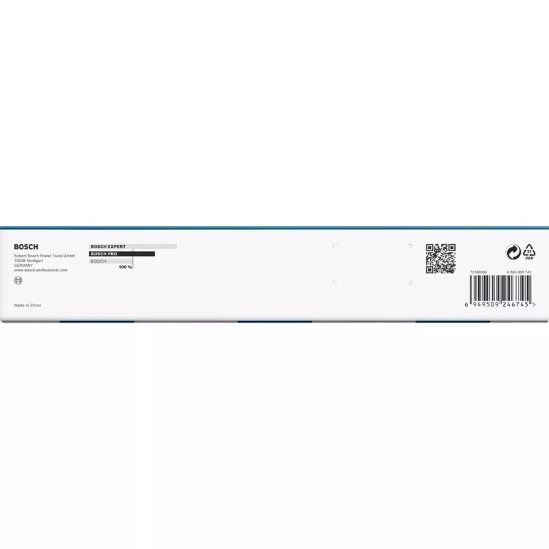 Padrunivõtmete komplekt Bosch PRO 1/2 tolli 9-osaline, sügavad mustad padrunid