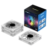 Gamemax | Korpuseventilaator | KF300 BK | Valge